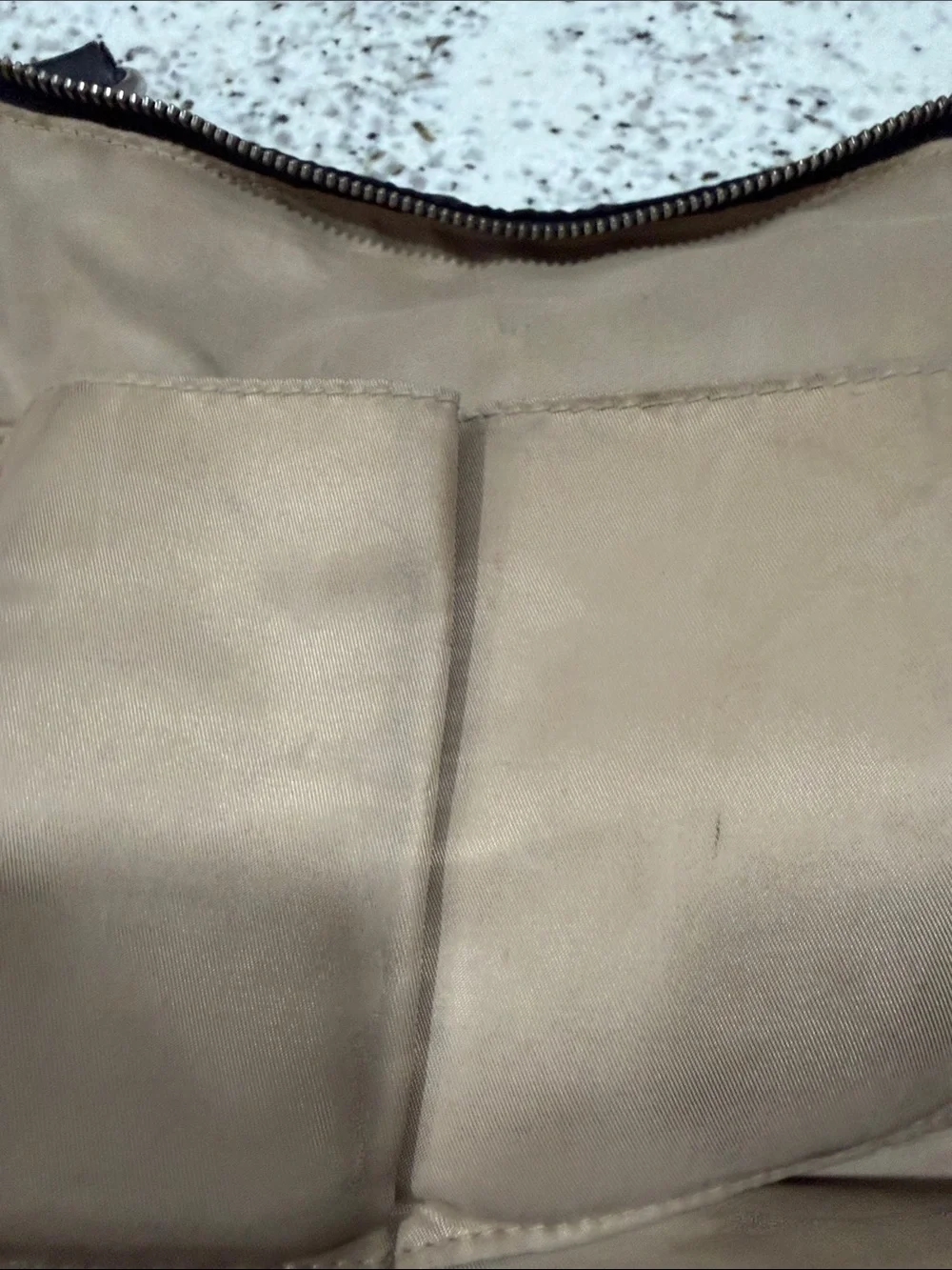 Halogen Black Nylon Laptop Tote with Leather Trim